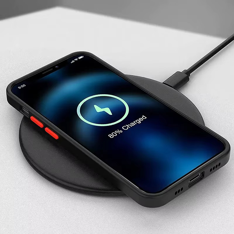Matte Acryl-Hartschalen-Magnet-Handyhülle für Samsung Galaxy S26 FE S25 Edge A57 A37 A27 A55 A56 A36 A26 A16 A17 A07 in Schwarz mit kabelloser Ladefunktion - Bild 5