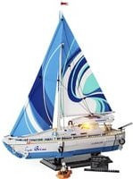 Lumibricks Konstruktionsspielzeug La Brisa Segelboot Yacht aus Klemmbausteinen - Bild 1