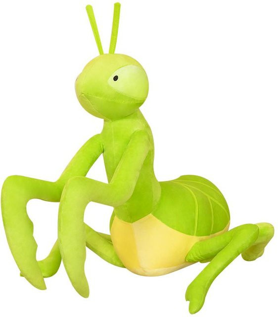 Wucifang Bags Gottesanbeter-Stofftier, Insektenpuppe, 70 cm, Gelb - Bild 1