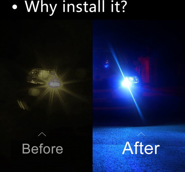 YaLumei LED Parkplatzlichter in Silber für Peugeot Modelle 206 207 208 301 306 307 308 406 407 408 508 607 2008 3008 5008 4008 T9 SW CC GT - Bild 1