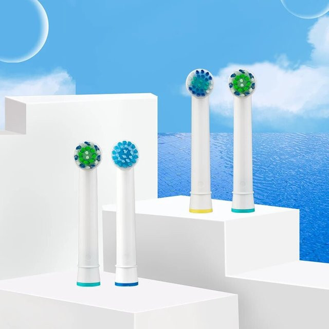 Oral-B Ersatzbürstenköpfe für elektrische Zahnbürsten, 4 Stück - Bild 1