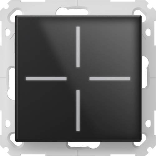 Homematic IP Funk Glastaster in Schwarz mit Touch-Funktion - Bild 1