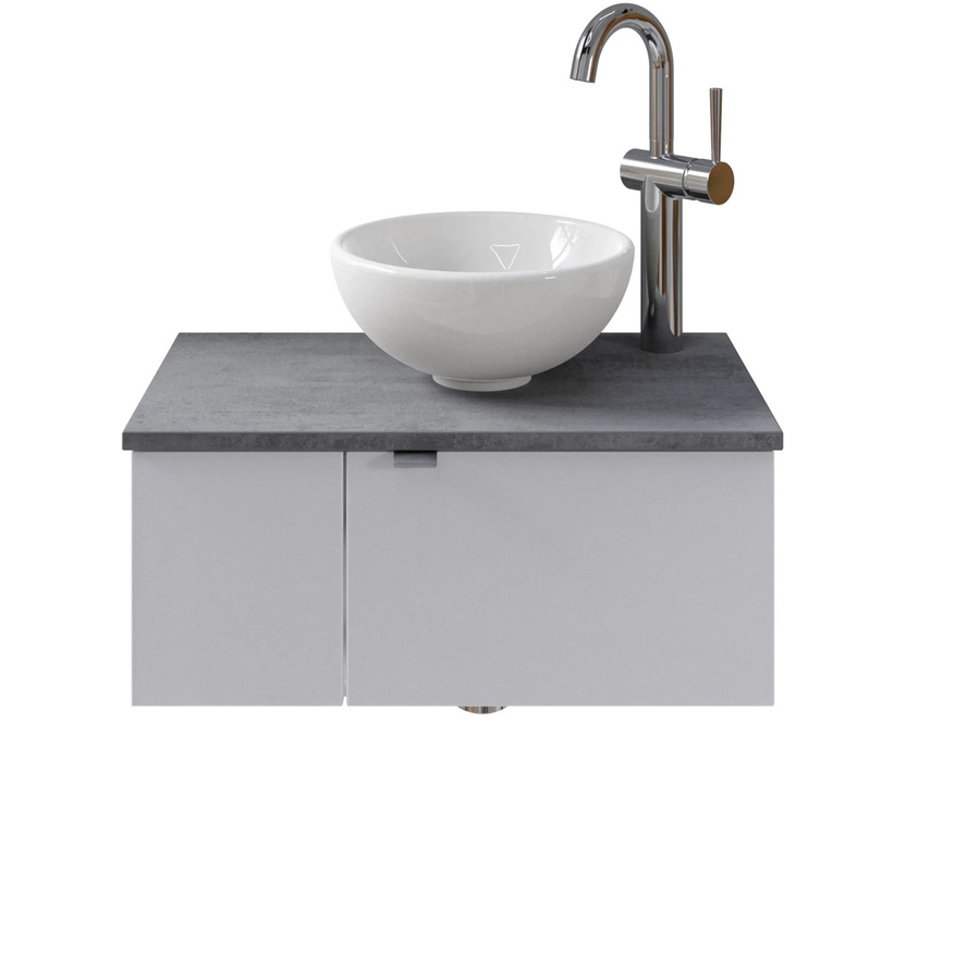 Pelipal Einzelwaschtisch Serie 6915 Weiß mit Softclose Breite: 61 cm - Bild 2