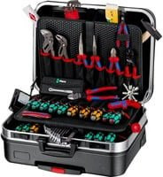 Knipex Werkzeugkoffer BIG Basic Move Mechanik, 90-teiliges Werkzeug-Set, Schwarz - Bild 1