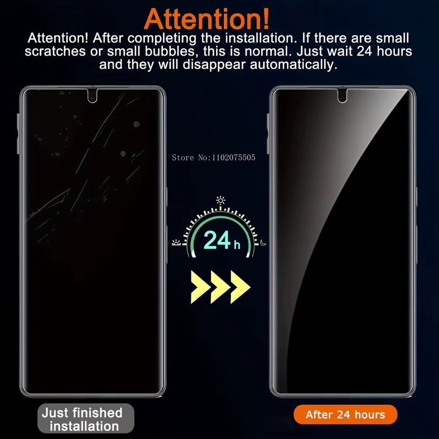 4er-Pack HD Hydrogel Displayschutzfolie für Nothing Phone 2a, 2a Plus, 3a Pro, 3a Lite, transparent - Bild 4