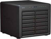 Synology DiskStation DS2422+ NAS-Server in Schwarz mit 12 Schächten, 4 GB RAM und Gigabit Ethernet - Bild 1