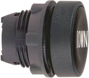 Schneider Electric ZB5AA344 Drucktaster-Frontelement in Schwarz aus Kunststoff - Bild 1