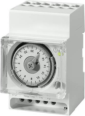 Siemens 7LF5301-5 Hutschienen-Zeitschaltuhr mechanisch in Weiß - Bild 1