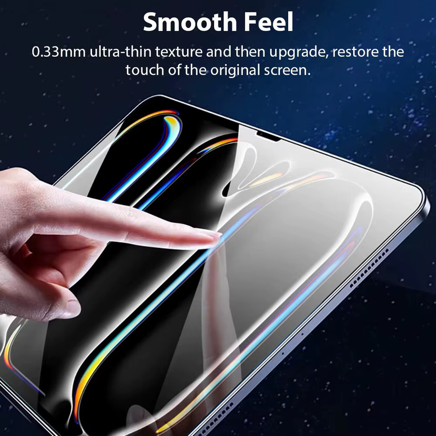 Xiaomi Staubfreier Displayschutz aus gehärtetem Glas für Pad 8 Pro, 7, 7S, 6, 6S, 5 sowie Redmi Pad SE 8,7 und SE 11, Transparent - Bild 4