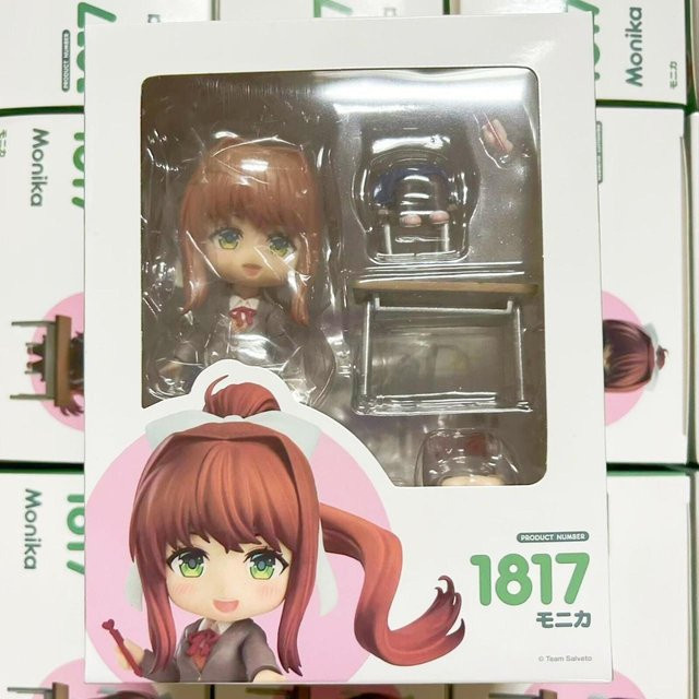 Yiran toy 1 Monika Doki Doki Literature Club Gelenkige Actionfigur mit wechselbarem Gesicht - Bild 1