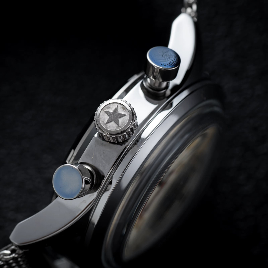OMAYS Armbanduhr, Quarz, Edelstahl, 40 mm, Herren, Silber, Weiß - Bild 2