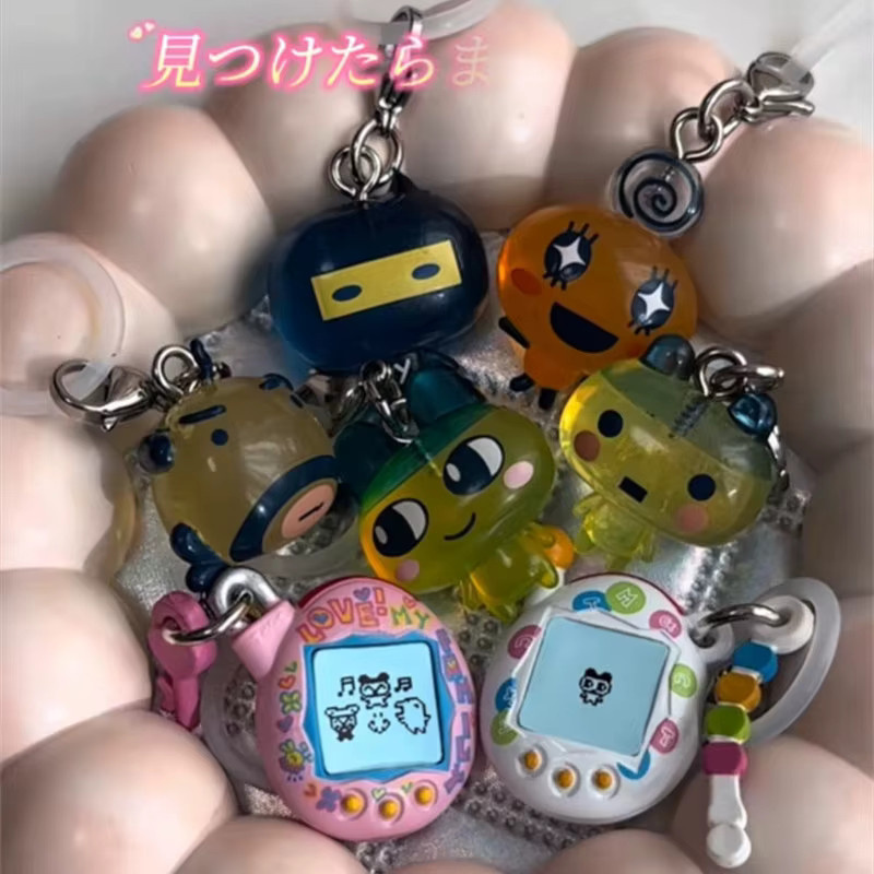 Bandai Tamagotchi Gashapon Charakter-Anhänger Serie 03, Schlüsselanhänger - Bild 5