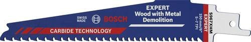 Bosch Expert S 967 XHM Säbelsägeblatt Wood with Metal Demolition, Carbide Tipped, Blau, 10 Stück - Bild 1