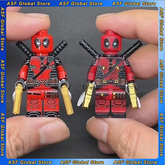 Marvel Deadpool, Zusammenbaubare Bausteine, Desktop-Dekoration - Bild 1