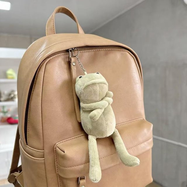 Green River Plüschtier Frosch Schildkröte Puppe, 18cm, mit Ring - Bild 1