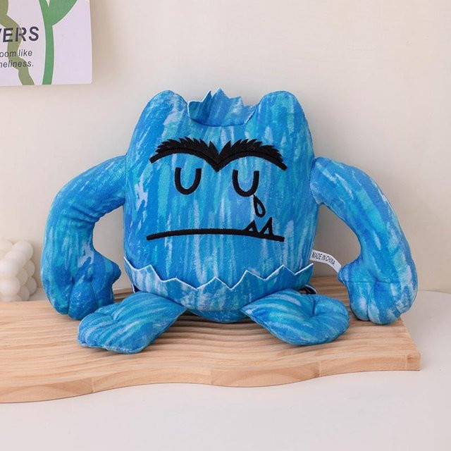 Kawaii Bunte Monster Plüschpuppe, Stofftier, 7-teiliges Set, bunt / mehrfarbig - Bild 1