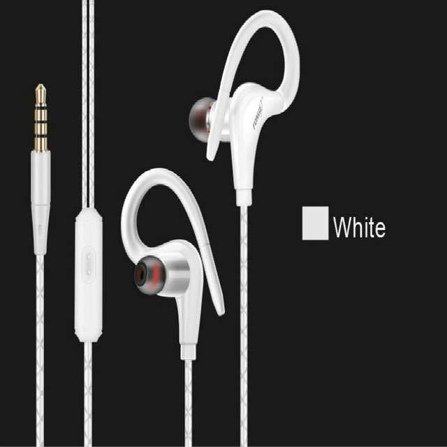ZuanLong S760 In-Ear Sport-Ohrbügel-Ohrhörer mit Stereo-Bass und Wasserfestigkeit in Weiß - Bild 1