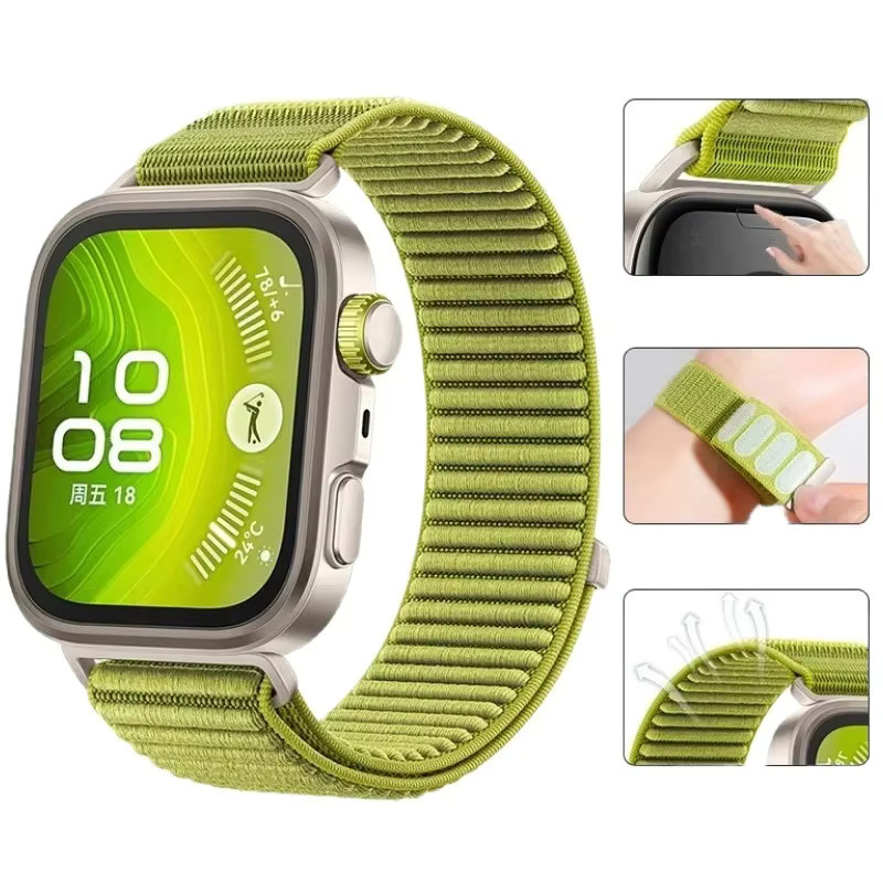Huawei Uhrenarmband, geflochtenes Nylon, Unisex - Bild 2