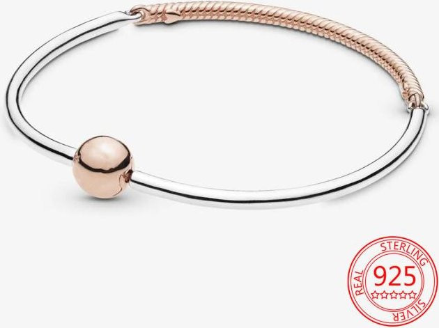 Allbestart Silberarmband, 925 Silber, Gefallene Blätter, 20cm, Unisex - Bild 1