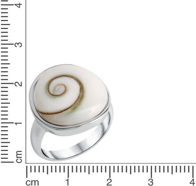 Zeeme Pearls Ring 925 Silber, Perle, weiß, Damen - Bild 1