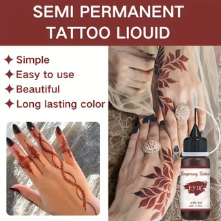 EYIR Tattoo-Gels, 5er-Set, Tiefrot, Unisex - Bild 3