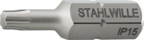Stahlwille Bit-Schraubendrehereinsatz Außen-6kant C 6,3mm L.25mm Nr. 1441 IP 15 in Silber - Bild 1