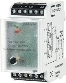 Metz Connect Überwachungsrelais 230 V/AC mit maximal 2 Wechsler in Weiß - Bild 1