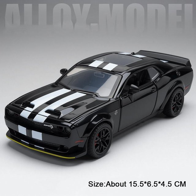 Linyi toy car Hellcat Lambor Revuelto Automodell, 1:32, mit Licht und Sound, ab 14 Jahren - Bild 1