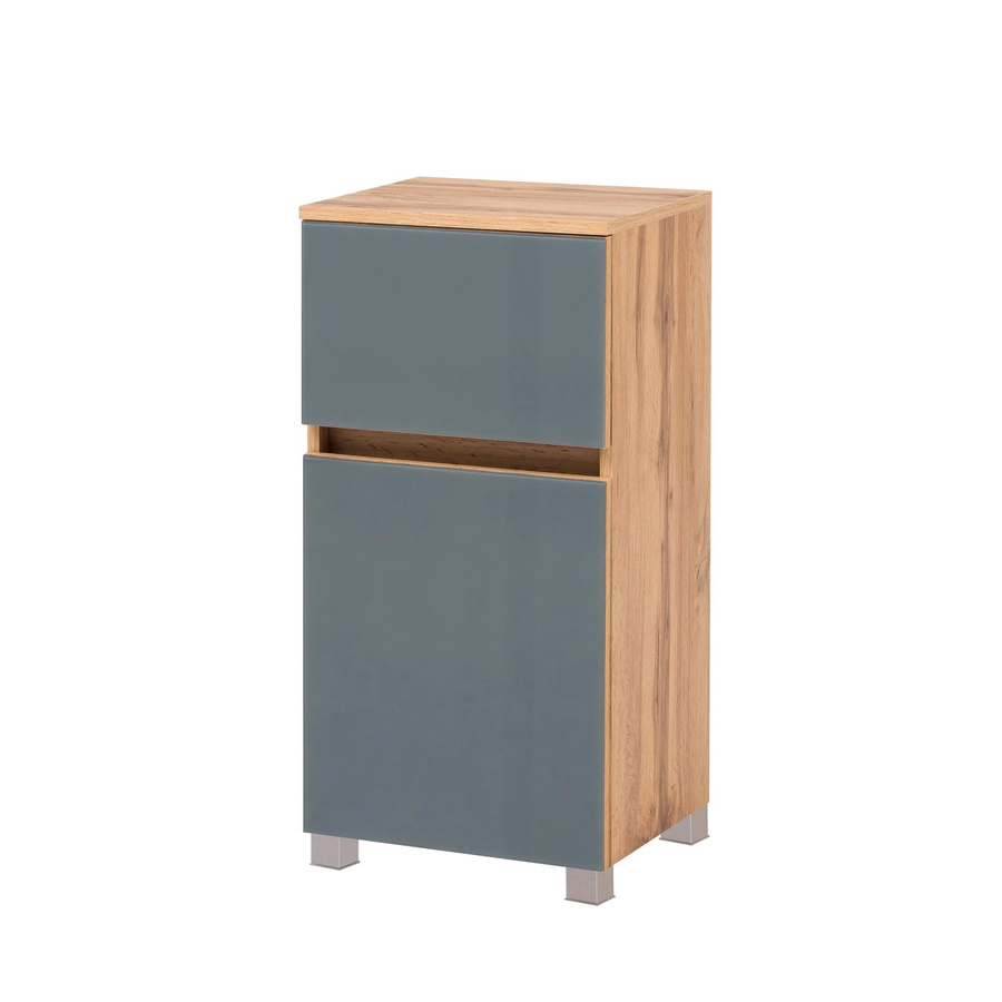 Held Möbel Unterschrank Pisa in Grau-Wotaneiche, Breite: 40 cm, Höhe: 79 cm, Tiefe: 35 cm - Bild 2