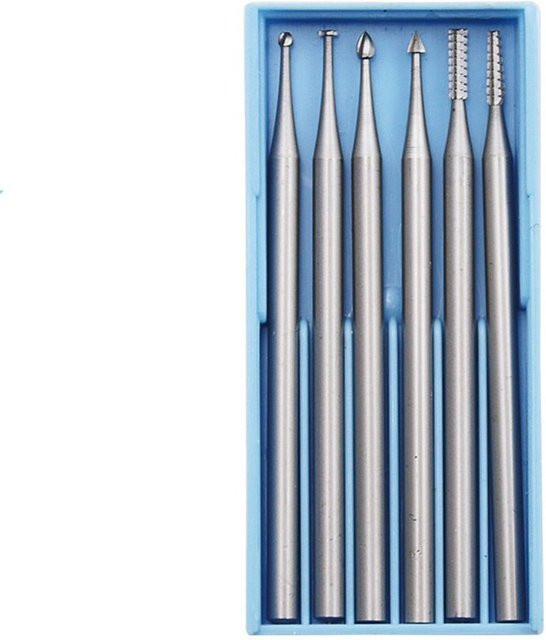 Anmoiaomiao Gravurfräser aus Wolframstahl in Silber mit 1,4 mm Durchmesser - Bild 1