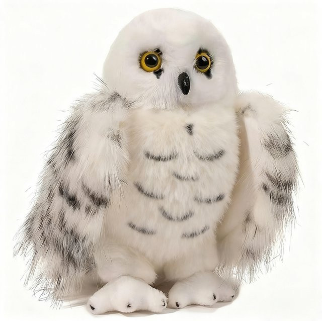 Molutian Weiße Eule, Plüsch Spielzeug, 20 cm - Bild 1