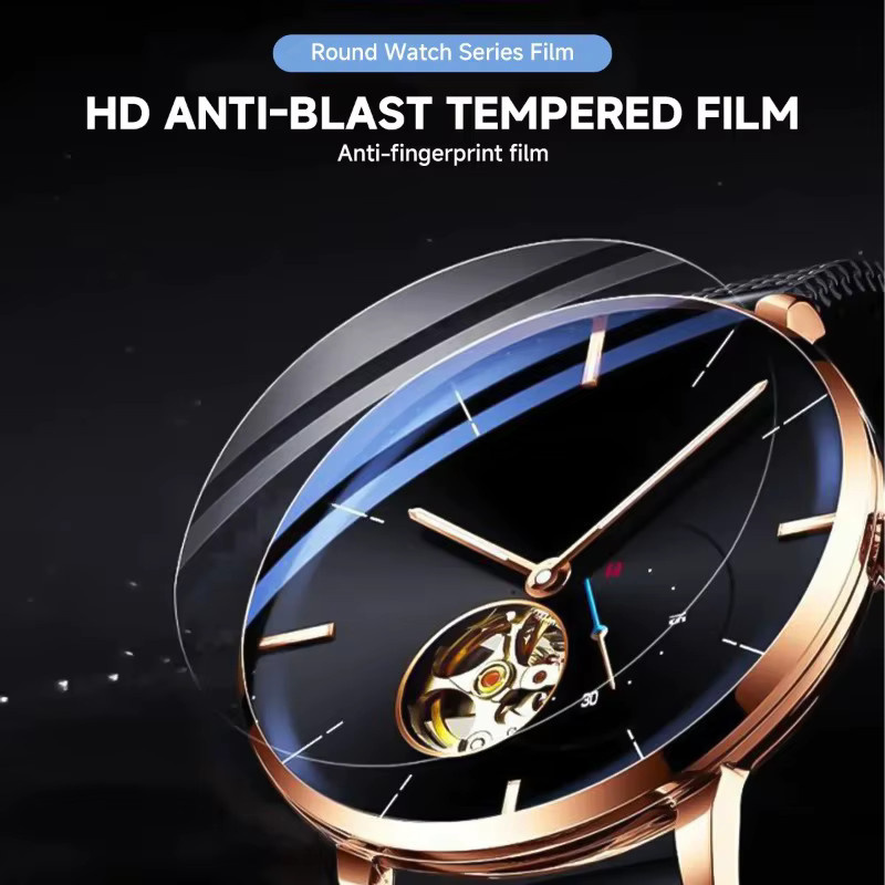 CAOWTAN Smartwatch Screen Protector Glas, transparent, Unisex - Bild 2