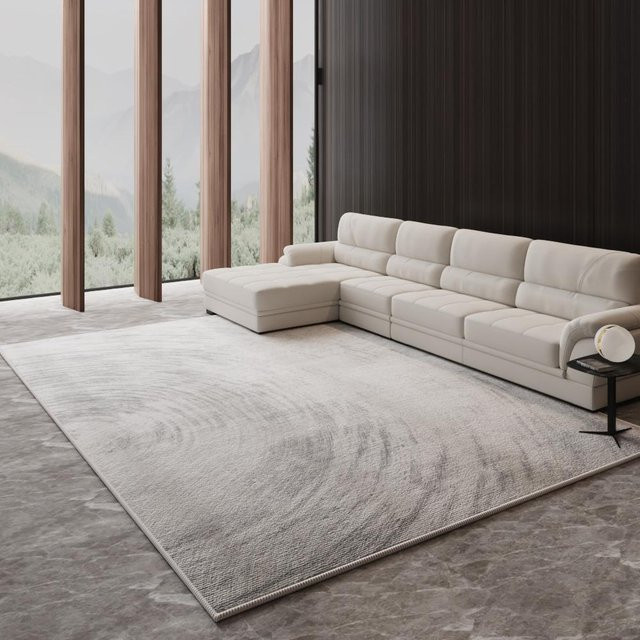 Karpetti Flächenteppich in Beige mit geometrischem Design, modern und rutschfest, B/T: 100 x 150 cm - Bild 1