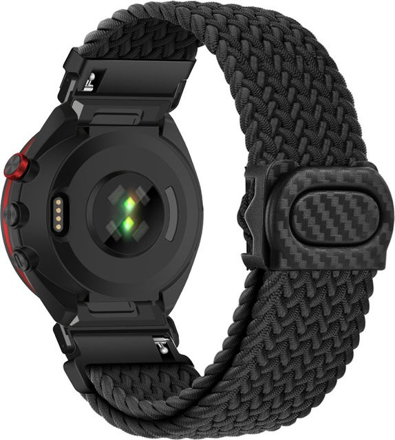 DAINU Uhrenarmband Nylon, Rosa, Garmin Instinct 2S, Descent MK3 43 mm, Descent MK3i 43 mm - Bild 1