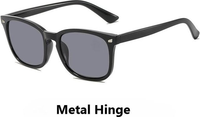 NAPAGE Lesebrille, Square, Kunststoff, Vollrand, Unisex, grau, schwarz - Bild 1