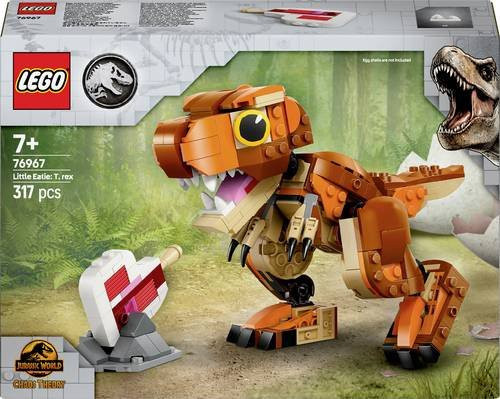 LEGO Jurassic World Little Eatie T.Rex Dinosaurier Set in Orange - Bild 1