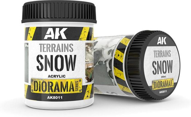 AK Interactive Terrains Snow, 250ml - Bild 1