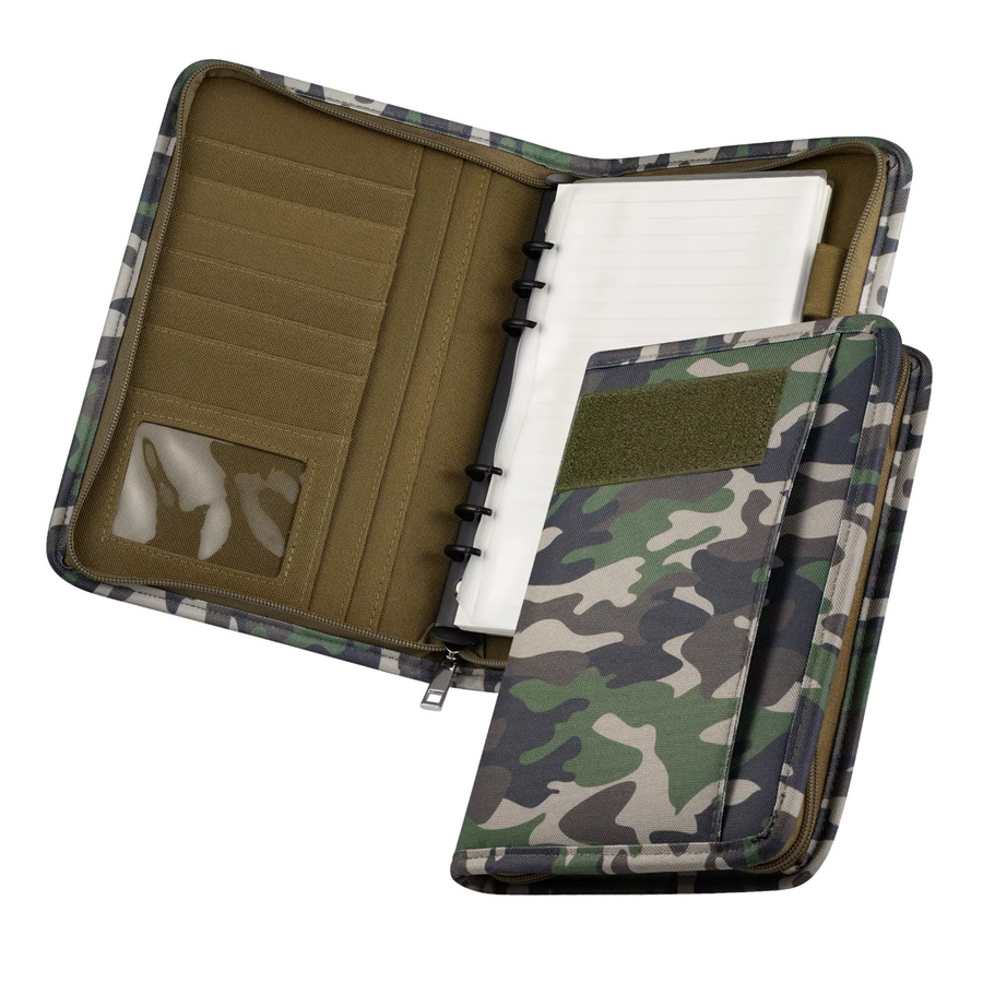 Kosibate Outdoor Padfolio Ringbuch A5 Wetterfestes taktisches Notizbuch mit 80 Blatt Loseblattpapier in Multicolour - Bild 3