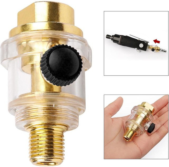Vibratite Mini Pneumatischer Öl Injektor für Luftkompressor und Rohrwerkzeuge - Bild 1