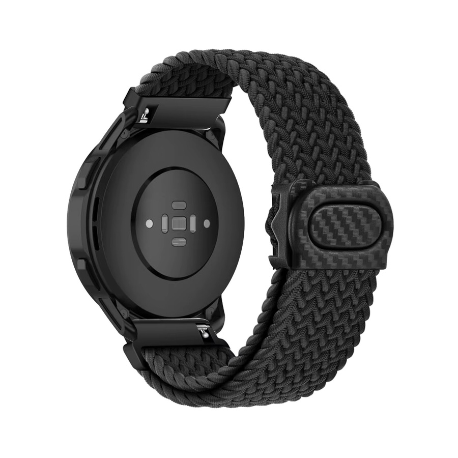 DAINU Uhrenarmband Motorola Moto Watch 120, Nylon, Schwarz - Bild 5