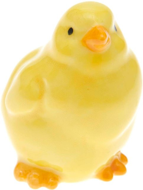 Rico Design Porzellan Küken Gelb für Ostern B/T/H: 4 x 2,8 x 2,8 cm - Bild 1