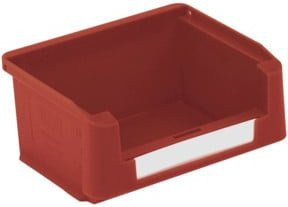 Bito Sichtlagerkasten SK Set SK1095, rot, B/T/H: 102 x 85 x 50 mm - Bild 1
