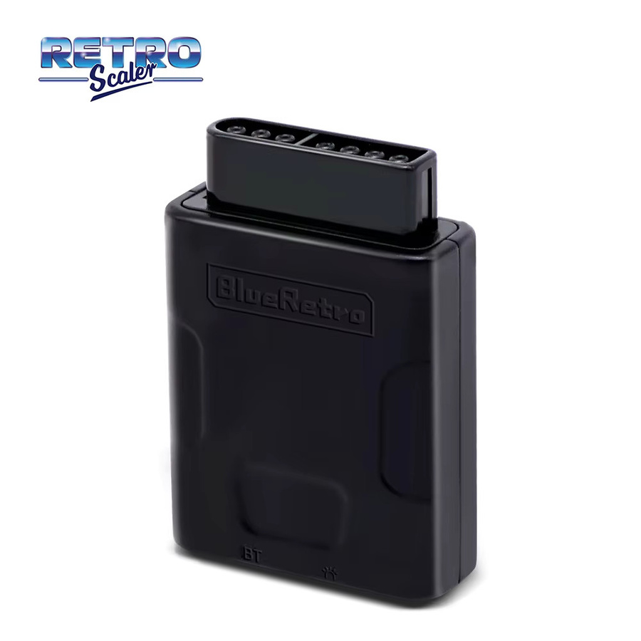 RetroScaler Blueretro Wireless Controller Adapter in Schwarz für SNES SFC Konsole zu PS4 PS5 Switch Pro Joycon und Xbox One S via Bluetooth - Bild 3