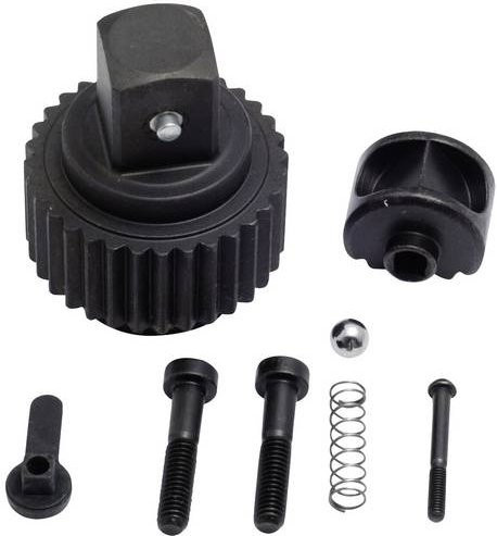 Hazet Reparatursatz Knarr-Rad 6150/8 in Schwarz - Bild 1