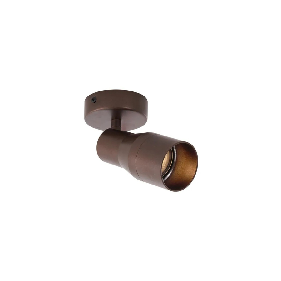 QAZQA Stanley Moderne Deckenleuchte Dunkelbronze Rund mit GU10 Fassung - Bild 2