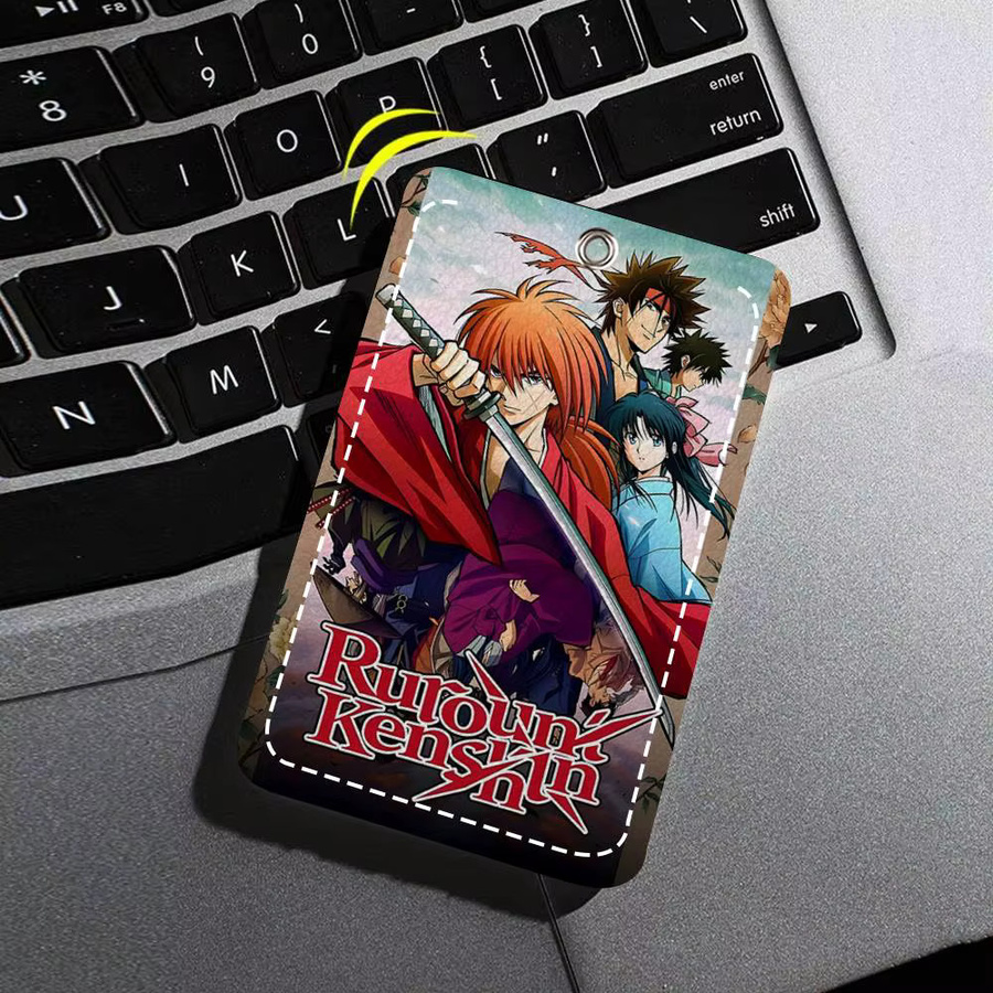 bilibili Schlüsselanhänger Leder, Kartenetui, Rurouni Kenshin - Bild 5