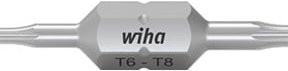 Wiha Doppelbit Set TX 10-teilig in Box, Farbe Silber, Bits T6 und T8 mit 30 mm Länge - Bild 1