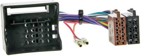 ACV 1196-02 ISO Adapter Buchse in Schwarz - Bild 1