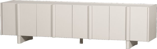 Lowboard MOUTIQUE LILOU aus Massivholz Kiefer in Braun, B/T/H: 200 x 53 x 46 cm - Bild 1