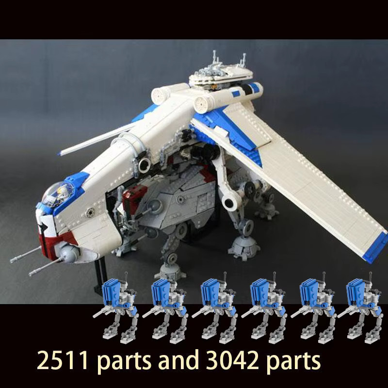 Star Plan Republic Late/C Carrier und Definitive Republic Atte Moc-Bausteine, Weltraum - Bild 3